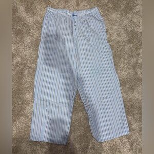 Striped Blue and White Pants